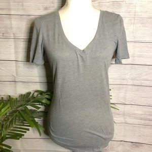 Victoria’s Secret | Grey V-Neck Short Sleeve Tee